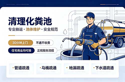 江门清理化粪池